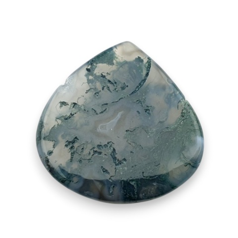 Agat mszysty kaboszon fasetowany 25x24 mm nr 23 Agat mszysty kaboszon fasetowany 25x24 mm nr 23
