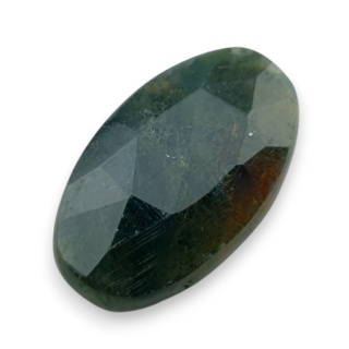Agat mszysty kaboszon fasetowany 26x16 mm nr 49
