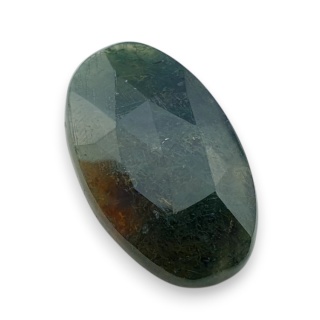 Agat mszysty kaboszon fasetowany 26x16 mm nr 49