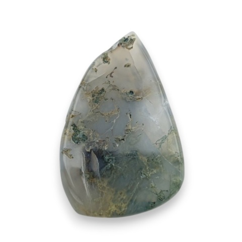 Agat mszysty kaboszon fasetowany 26x17 mm nr 38 Agat mszysty kaboszon fasetowany 26x17 mm nr 38