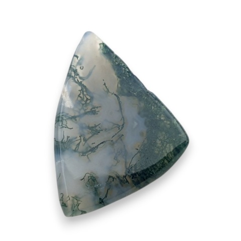 Agat mszysty kaboszon fasetowany 26x18 mm nr 46 Agat mszysty kaboszon fasetowany 26x18 mm nr 46