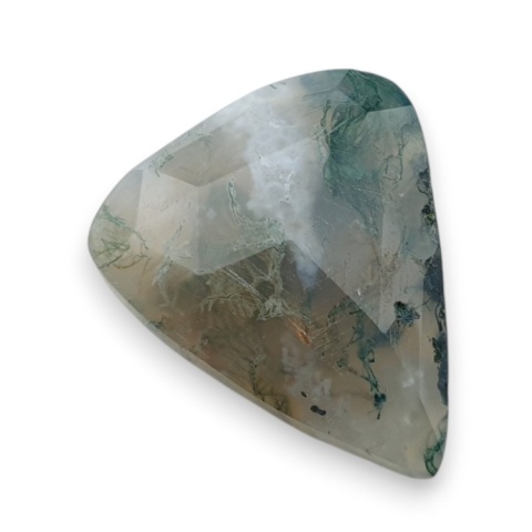 Agat mszysty kaboszon fasetowany 26x22 mm nr 26 Agat mszysty kaboszon fasetowany 26x22 mm nr 26