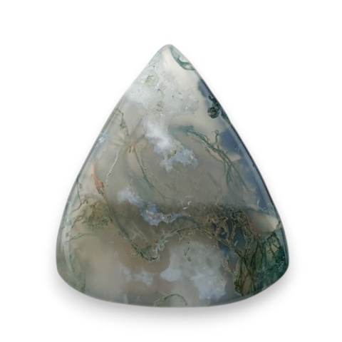Agat mszysty kaboszon fasetowany 26x22 mm nr 26 Agat mszysty kaboszon fasetowany 26x22 mm nr 26