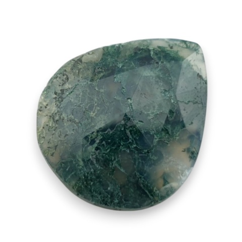 Agat mszysty kaboszon fasetowany 27x23 mm nr 14 Agat mszysty kaboszon fasetowany 27x23 mm nr 14