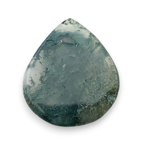Agat mszysty kaboszon fasetowany 27x23 mm nr 14 Agat mszysty kaboszon fasetowany 27x23 mm nr 14