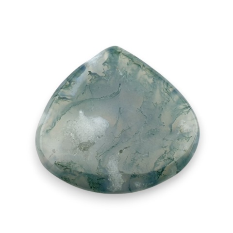 Agat mszysty kaboszon fasetowany 27x26 mm nr 13 Agat mszysty kaboszon fasetowany 27x26 mm nr 13