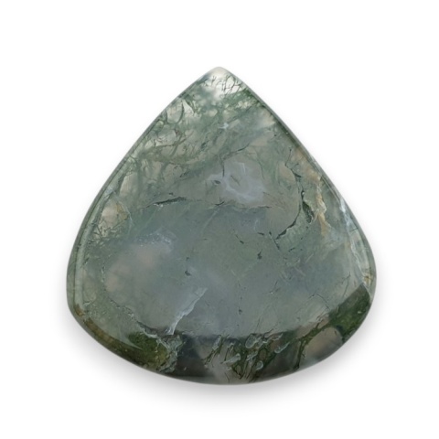 Agat mszysty kaboszon fasetowany 28x26 mm nr 37 Agat mszysty kaboszon fasetowany 28x26 mm nr 37