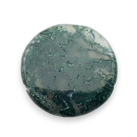 Agat mszysty kaboszon fasetowany fi 26 mm nr 15 Agat mszysty kaboszon fasetowany fi 26 mm nr 15