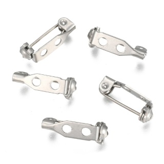 Baza broszki stal szlachetna 17x5 mm 1 szt