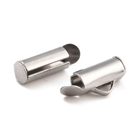 Końcówki tubowe wsuwane stal szlachetna 13 mm 2 szt Końcówki tubowe wsuwane stal szlachetna 13 mm 2 szt
