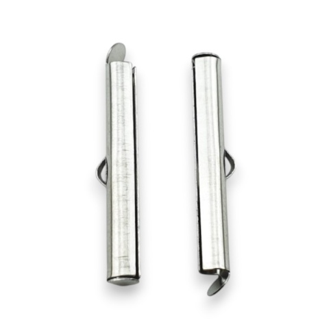 Końcówki tubowe wsuwane stal szlachetna 30 mm 2 szt Końcówki tubowe wsuwane stal szlachetna 30 mm 2 szt