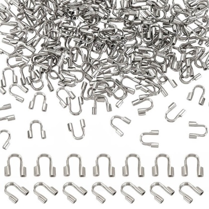 Podkówka osłonka do linki stal szlachetna 5x4,5 mm 10 szt