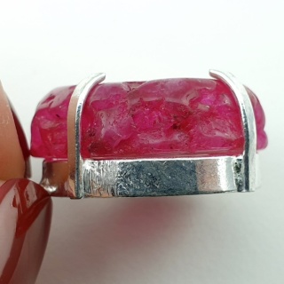 Kwarc solarny zawieszka 23x23 mm nr 139