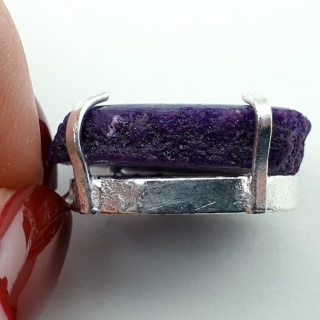 Kwarc solarny zawieszka 24x21 mm nr 157