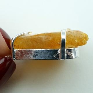 Kwarc solarny zawieszka 26x24 mm nr 104
