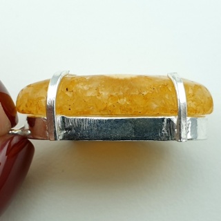 Kwarc solarny zawieszka 29x18 mm nr 92
