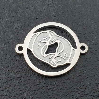 Łącznik Ryby stal szlachetna 20,5 mm