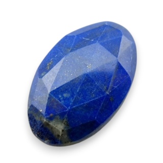 Lapis lazuli kaboszon fasetowany 24x15 mm nr 3