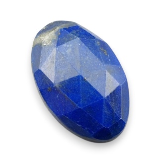 Lapis lazuli kaboszon fasetowany 24x15 mm nr 3