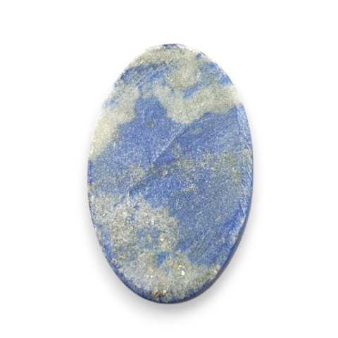 Lapis lazuli kaboszon fasetowany 24x15 mm nr 3 Lapis lazuli kaboszon fasetowany 24x15 mm nr 3