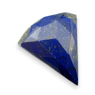 Lapis lazuli kaboszon fasetowany 24x21 mm nr 2
