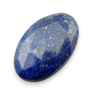 Lapis lazuli kaboszon fasetowany 25x16 mm nr 11