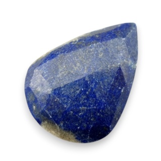 Lapis lazuli kaboszon fasetowany 25x18 mm nr 17