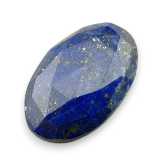 Lapis lazuli kaboszon fasetowany 27x17 mm nr 8