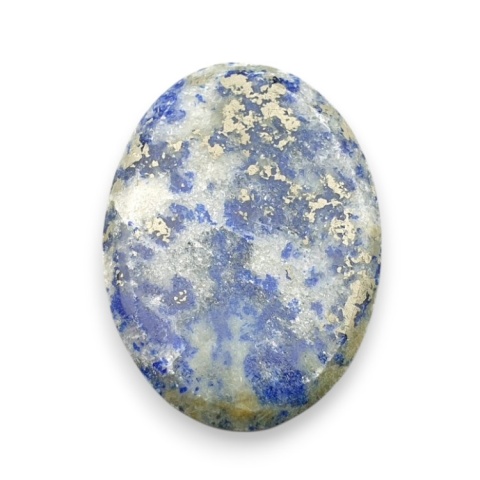 Lapis lazuli kaboszon fasetowany 27x19 mm nr 9 Lapis lazuli kaboszon fasetowany 27x19 mm nr 9