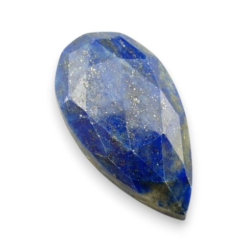 Lapis lazuli kaboszon fasetowany 28x15 mm nr 1 Lapis lazuli kaboszon fasetowany 28x15 mm nr 1