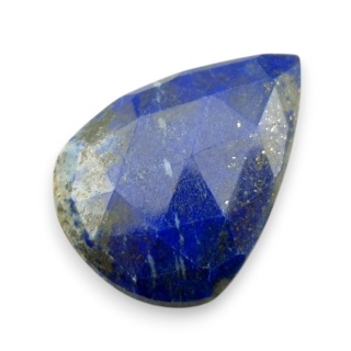 Lapis lazuli kaboszon fasetowany 28x20 mm nr 16