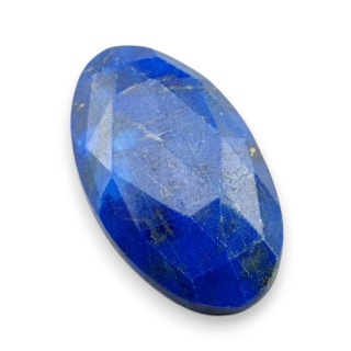 Lapis lazuli kaboszon fasetowany 29x17 mm nr 6