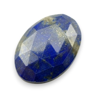 Lapis lazuli kaboszon fasetowany 30x21 mm nr 4
