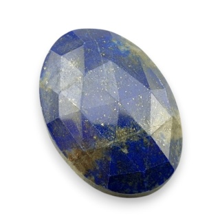 Lapis lazuli kaboszon fasetowany 30x21 mm nr 4