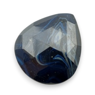 Leland blue kaboszon fasetowany 24x21 mm nr 27