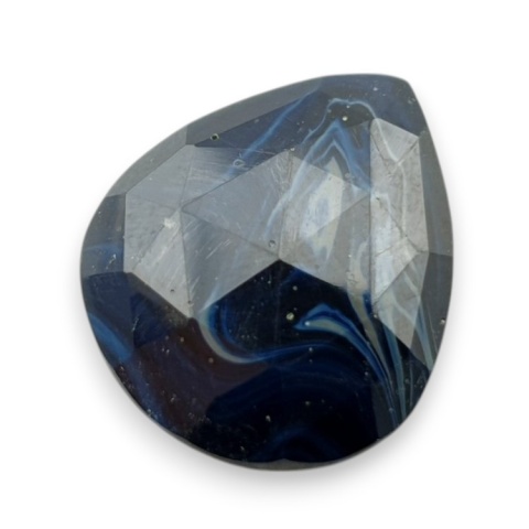 Leland blue kaboszon fasetowany 24x21 mm nr 27 Leland blue kaboszon fasetowany 24x21 mm nr 27