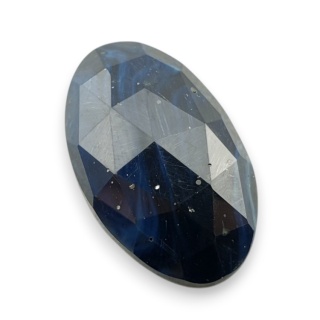 Leland blue kaboszon fasetowany 26x16 mm nr 7