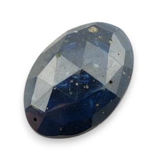 Leland blue kaboszon fasetowany 27x19 mm nr 20