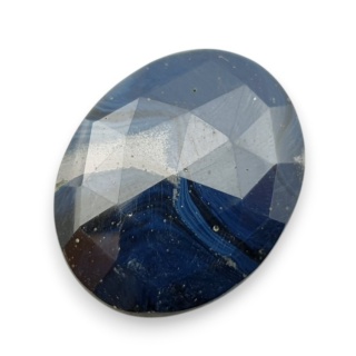 Leland blue kaboszon fasetowany 27x22 mm nr 19