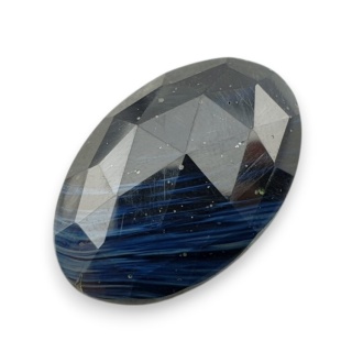 Leland blue kaboszon fasetowany 28x18 mm nr 10