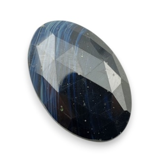 Leland blue kaboszon fasetowany 28x18 mm nr 10