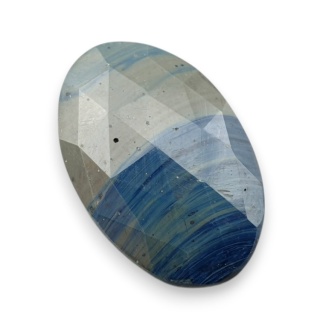 Leland blue kaboszon fasetowany 28x18 mm nr 16