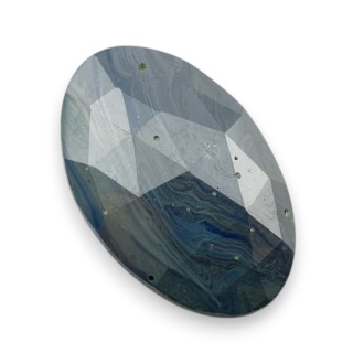 Leland blue kaboszon fasetowany 28x18 mm nr 33