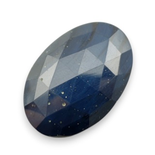Leland blue kaboszon fasetowany 28x19 mm nr 17
