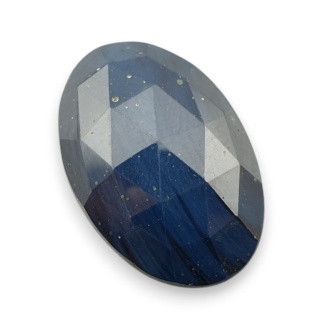 Leland blue kaboszon fasetowany 28x19 mm nr 17