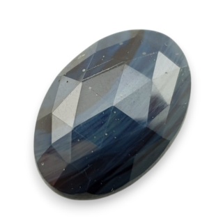 Leland blue kaboszon fasetowany 28x19 mm nr 18