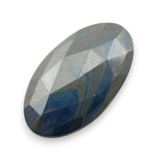 Leland blue kaboszon fasetowany 29x17 mm nr 13