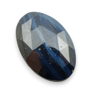 Leland blue kaboszon fasetowany 29x20 mm nr 9