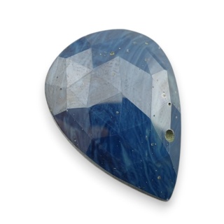 Leland blue kaboszon fasetowany 29x21 mm nr 11