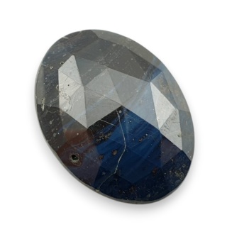 Leland blue kaboszon fasetowany 29x21 mm nr 31